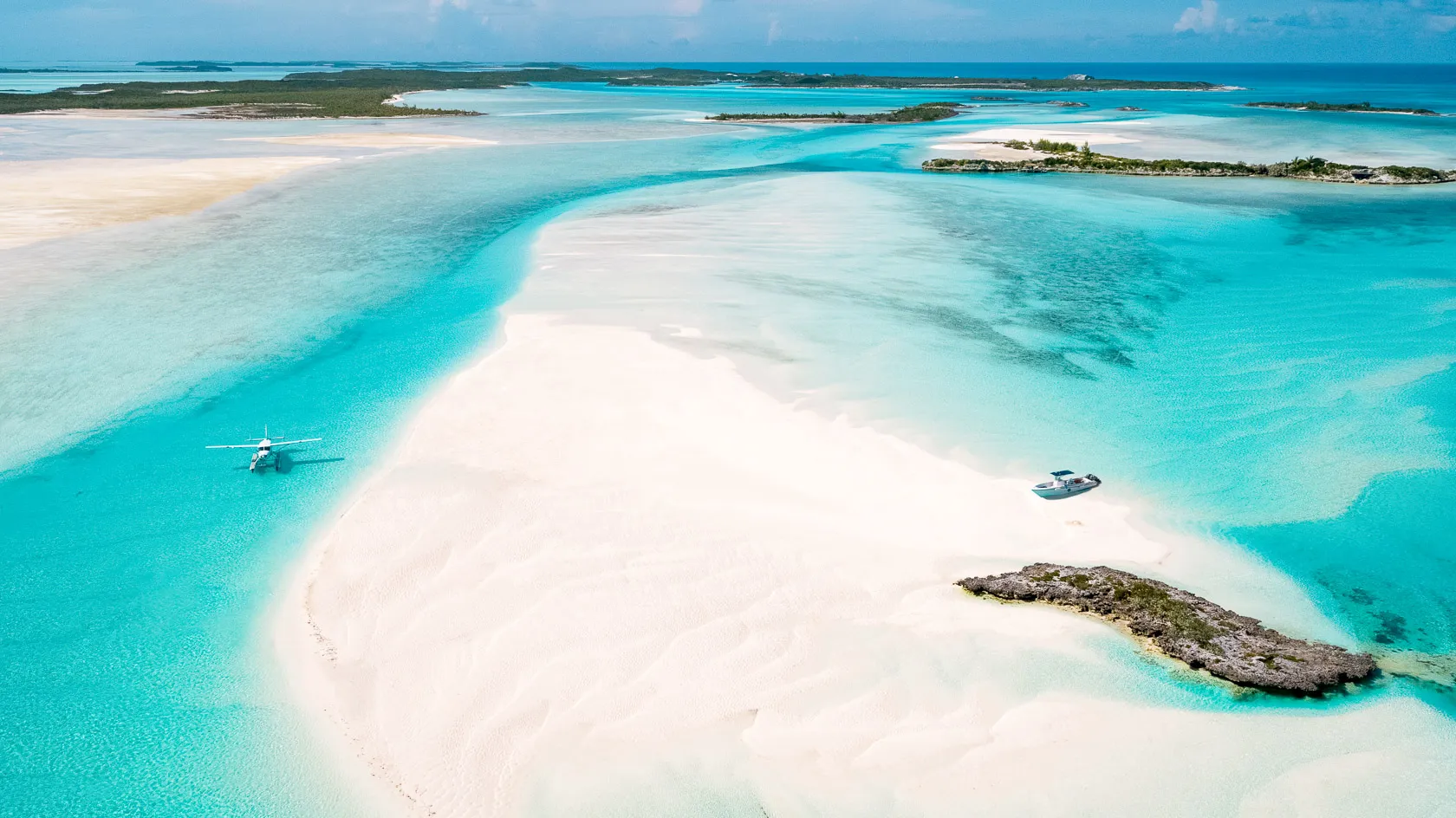 Enjoying the Exuma View